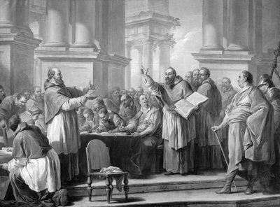 Meeting of St. Augustine and the Donatists by Carle van Loo